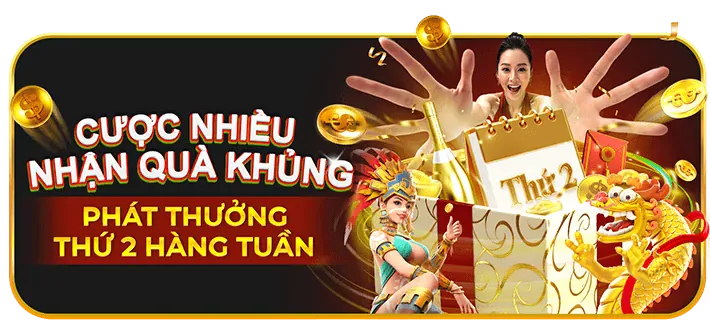Thưởng nạp tiền hàng ngày 98bet
